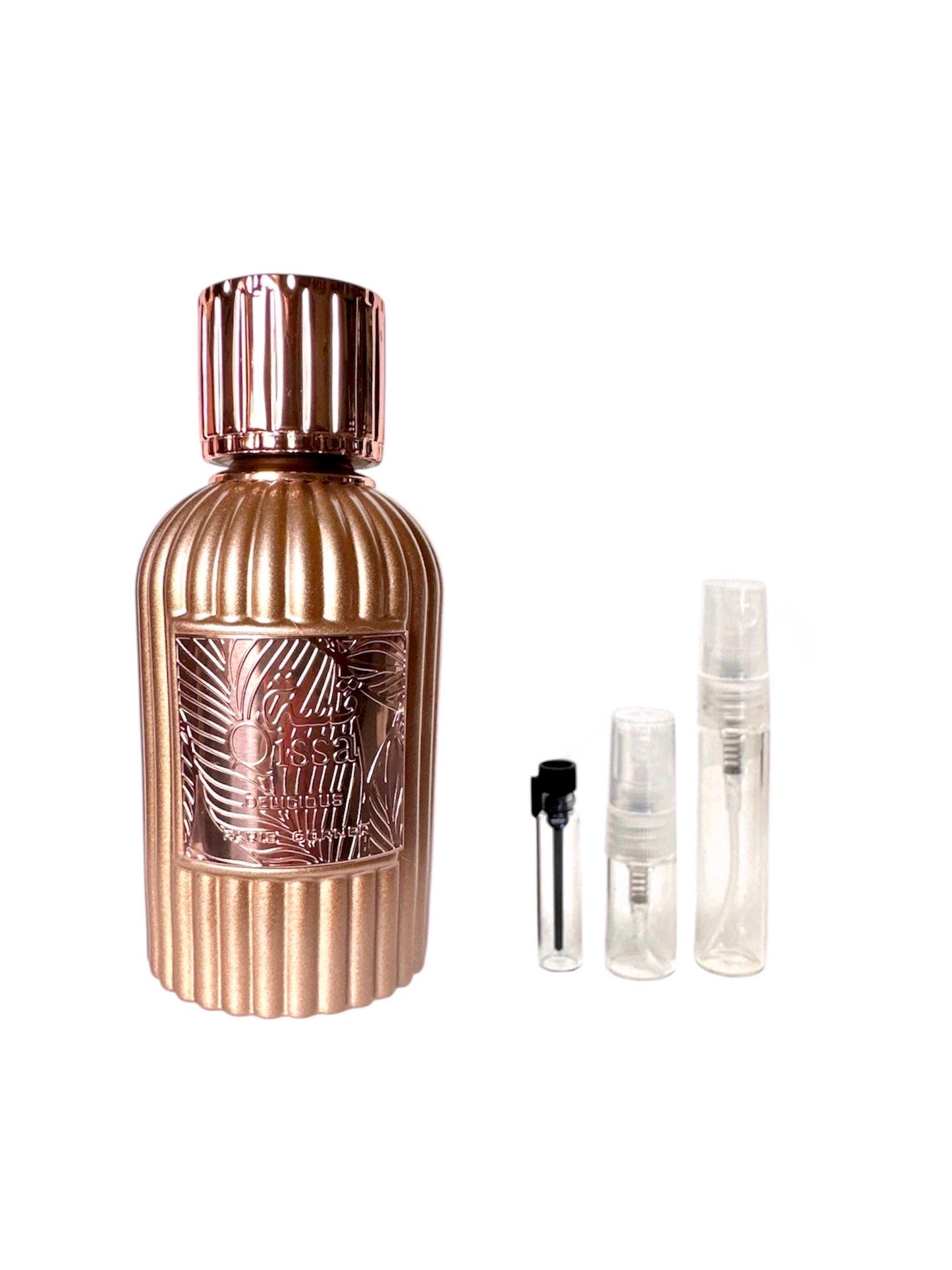 Qissa Delicious Perfume Sample: Whipped Cream, Dark Chocolate, Vanilla