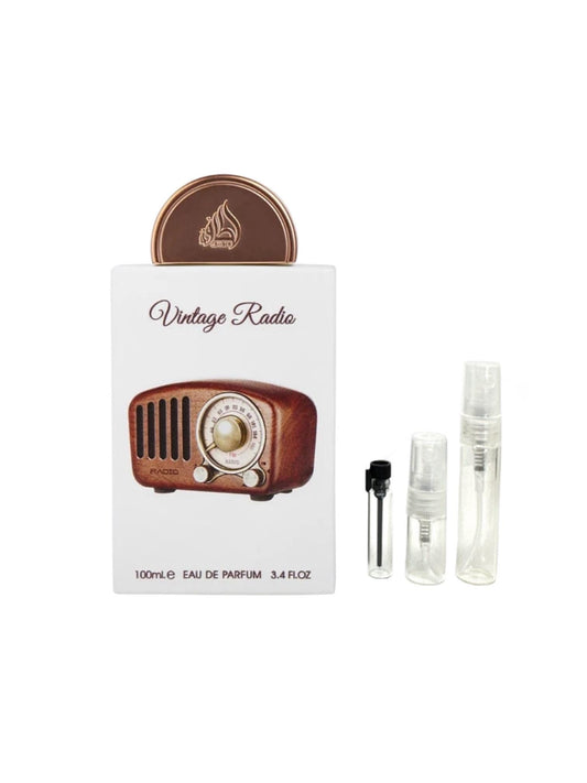 Lattafa Vintage Radio Sample
