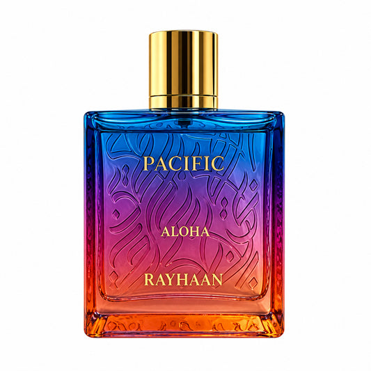 Rayhaan Pacific Aloha Perfume Sample | Melon | Watermelon | Coconut | Amberwood | Marine Notes
