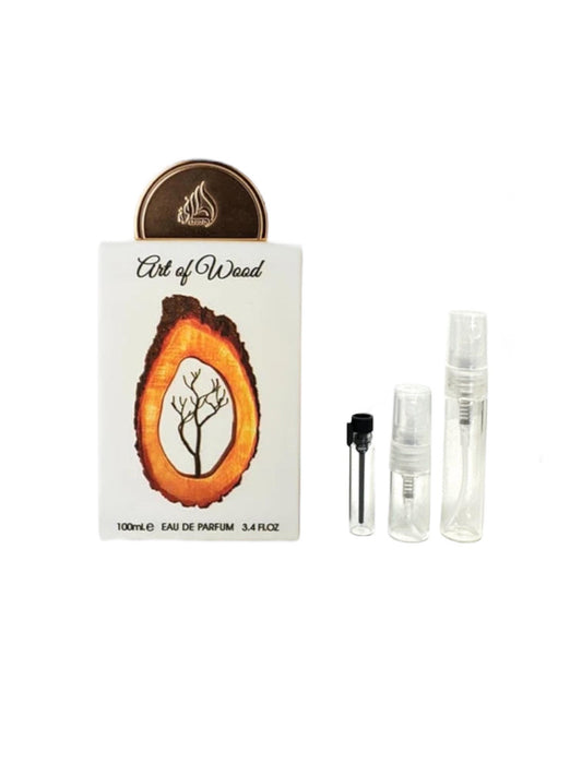 Art Of Wood Perfume Sample Lattafa Eau De Parfum Unisex