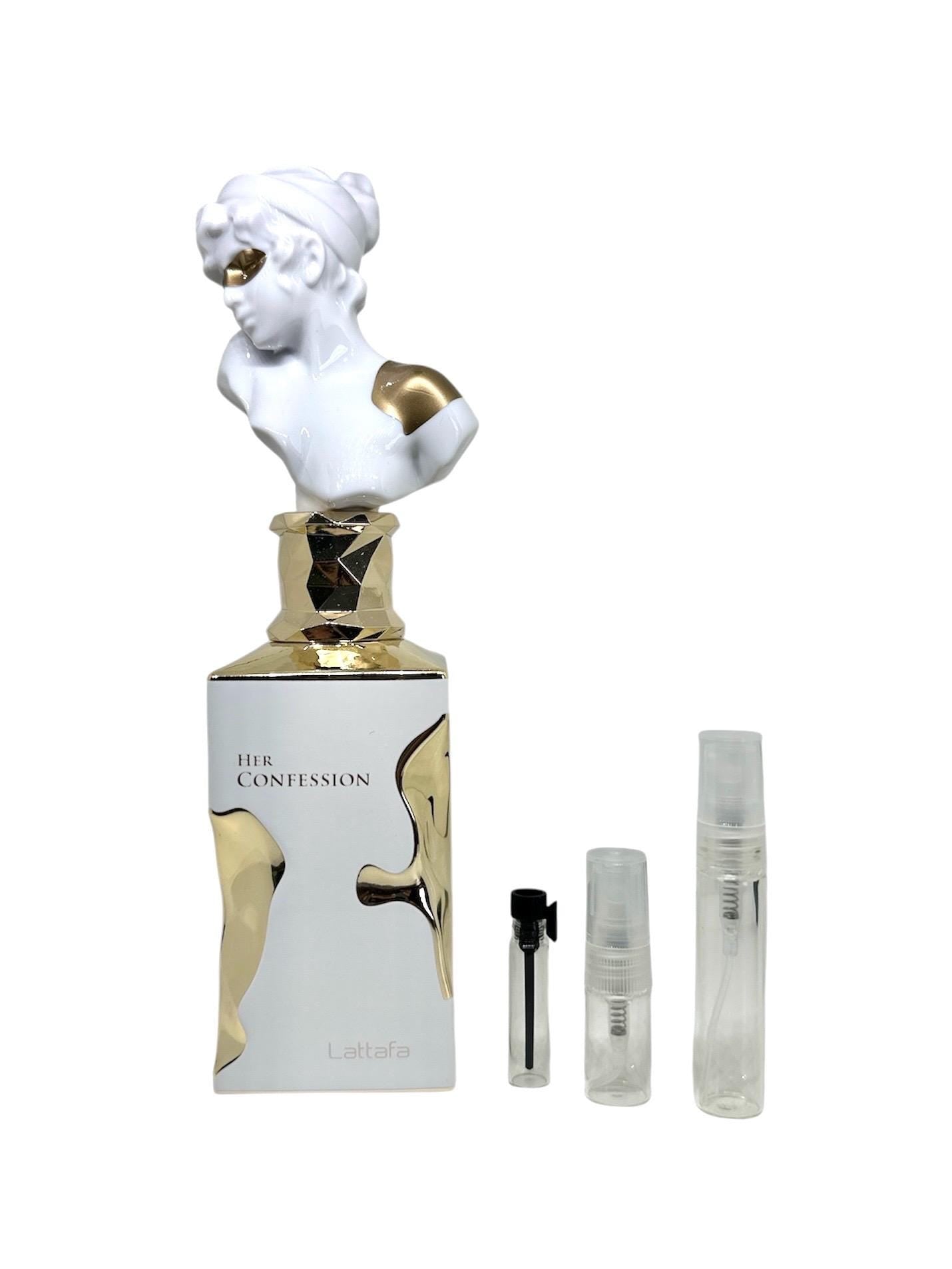 Her Confession Perfume Sample Lattafa Arabian Eau De Parfum