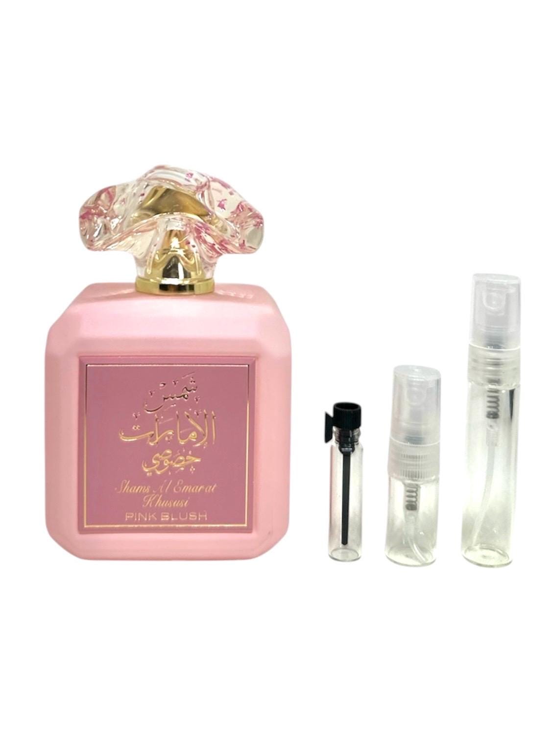 Pink Blush Perfume Sample Ard Al Zaafaran Shams Al Emarat Khususi