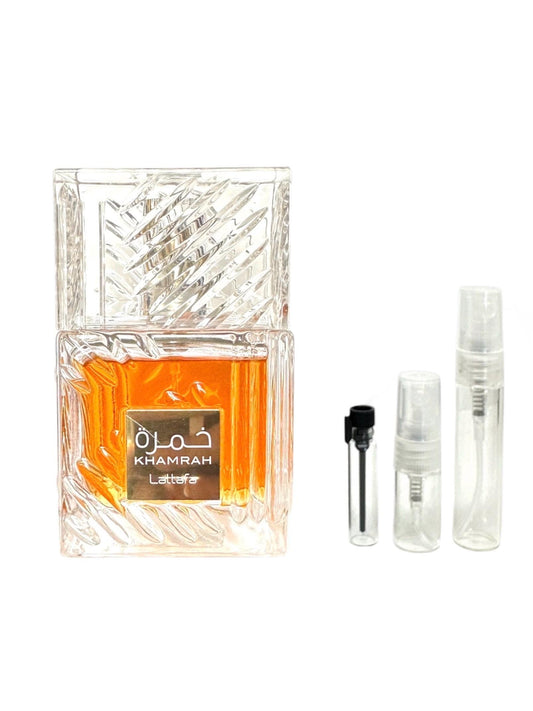 Lattafa Khamrah Perfume Sample