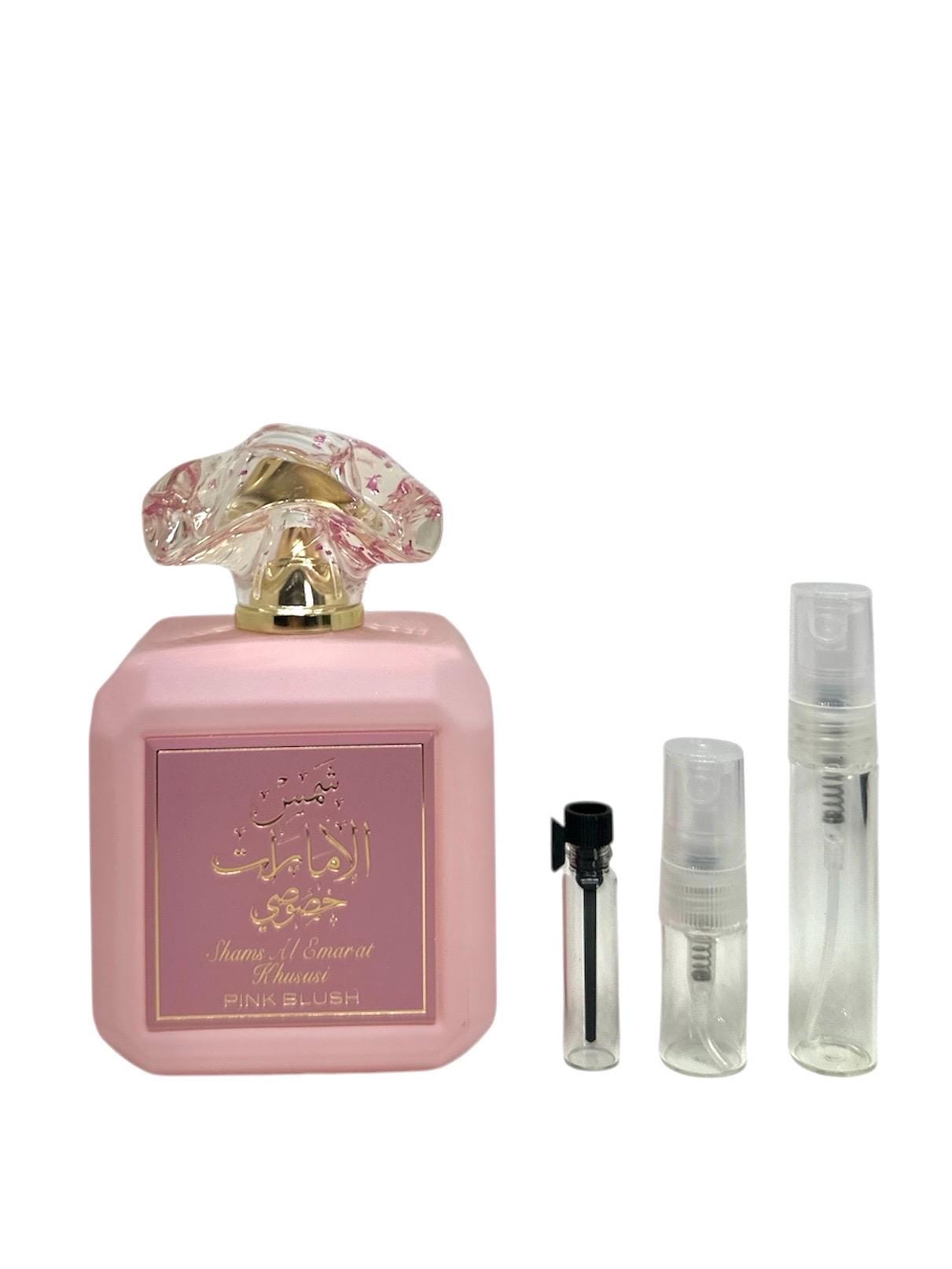 Pink Blush Perfume Sample Ard Al Zaafaran Shams Al Emarat Khususi