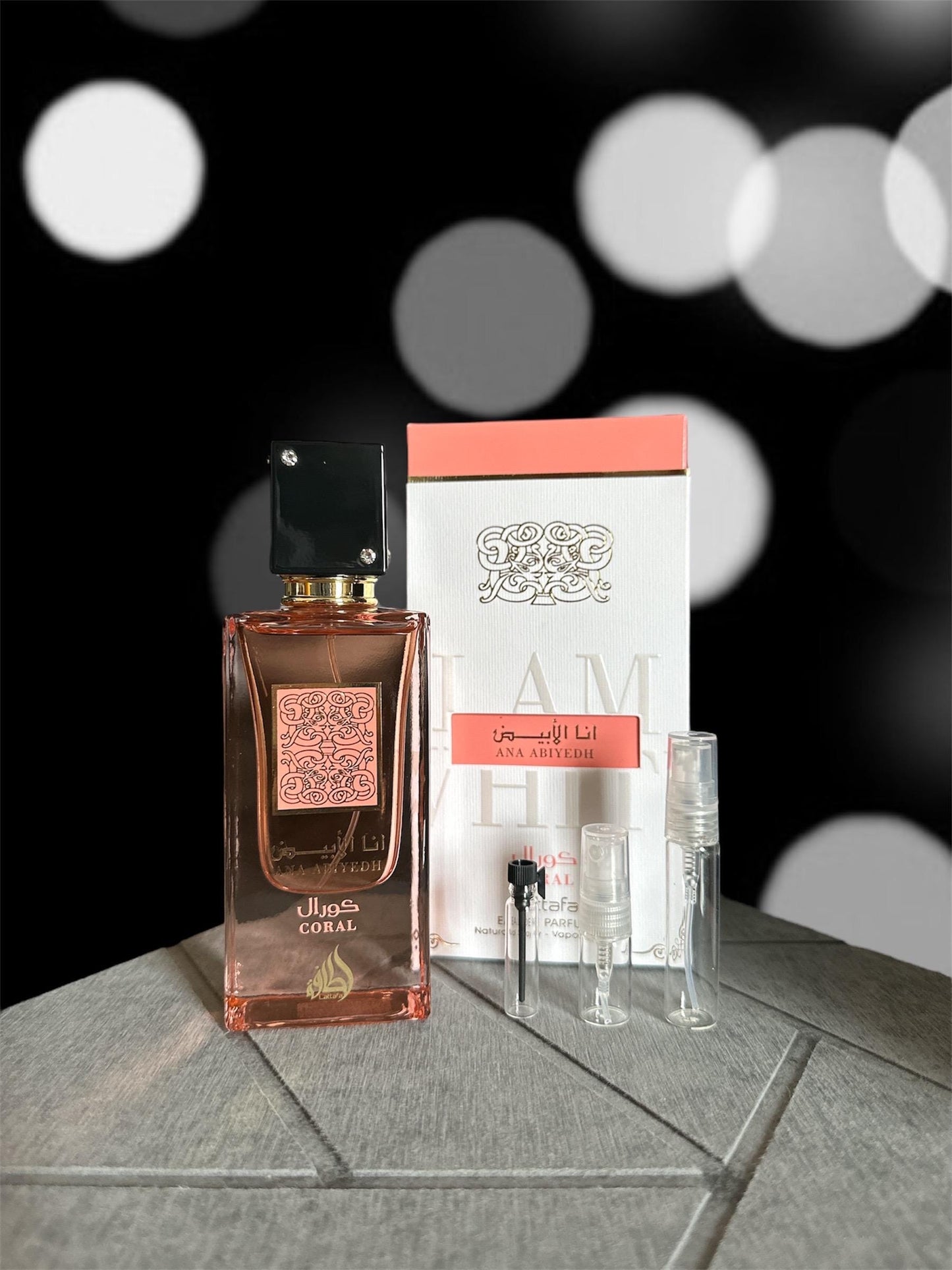 Ana Abiyedh CORAL Perfume Sample 1ml 2ml 5ml Decant Lattafa Perfect Summer Scent