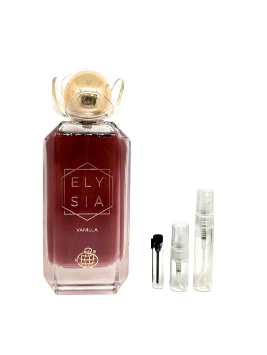 Elysia Vanilla Perfume Sample Decant Fragrance World Arabian Middle Eastern Perfume House