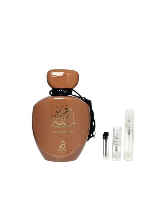 Dubai Chocolate Perfume Sample: Arabiyat Prestige, Middle Eastern Scents