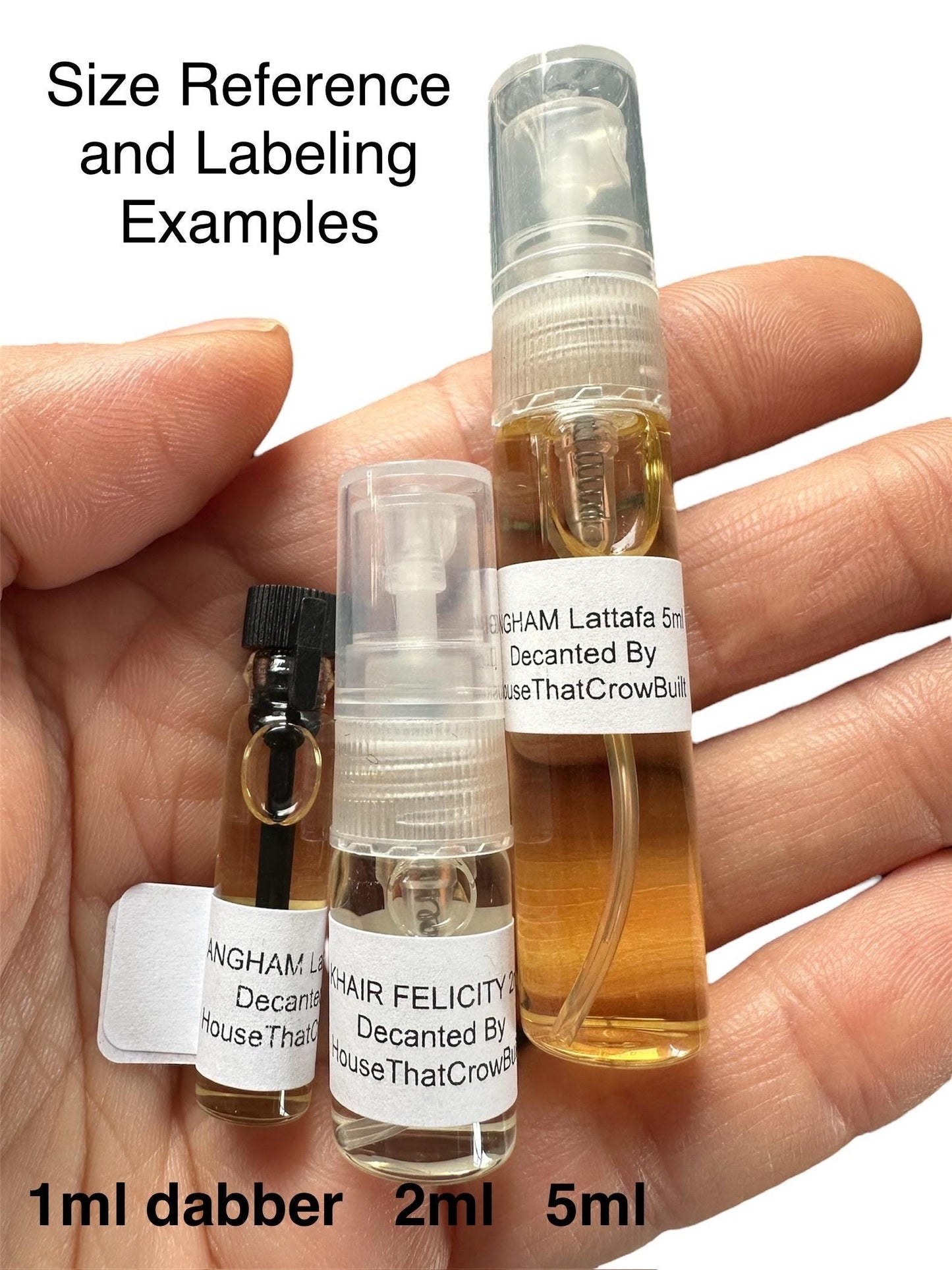 Khayal Perfume Sample: Bergamot, White Amber, Musk Decant