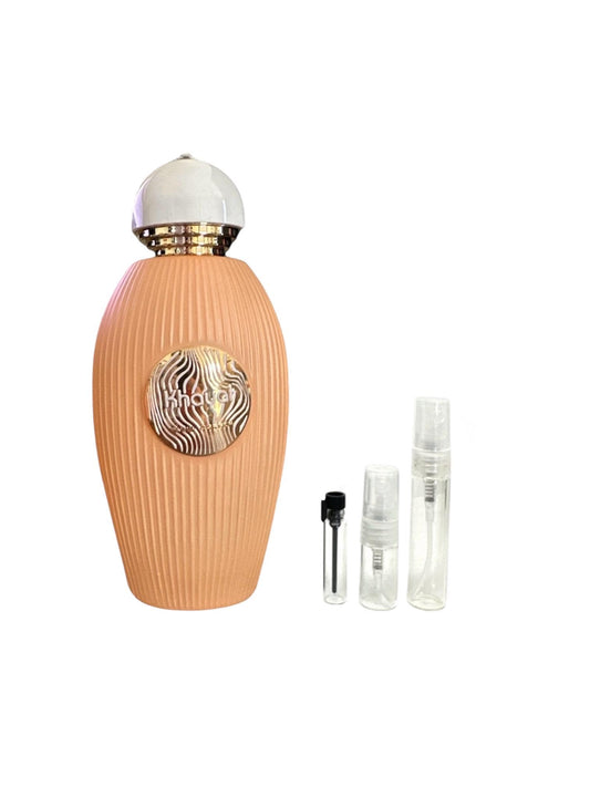 Khayal Perfume Sample: Bergamot, White Amber, Musk Decant