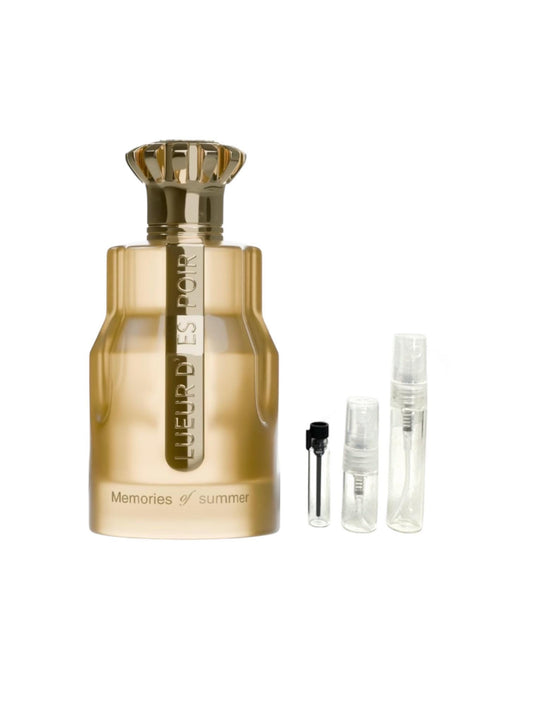 Lueur D'Espoir Memories Of Summer Perfume Sample: Arabian Eau De Parfum Decant Paris Corner