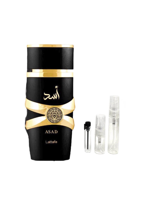 Asad Perfume Sample: Pineapple Black Pepper Vanilla Amber Lattafa