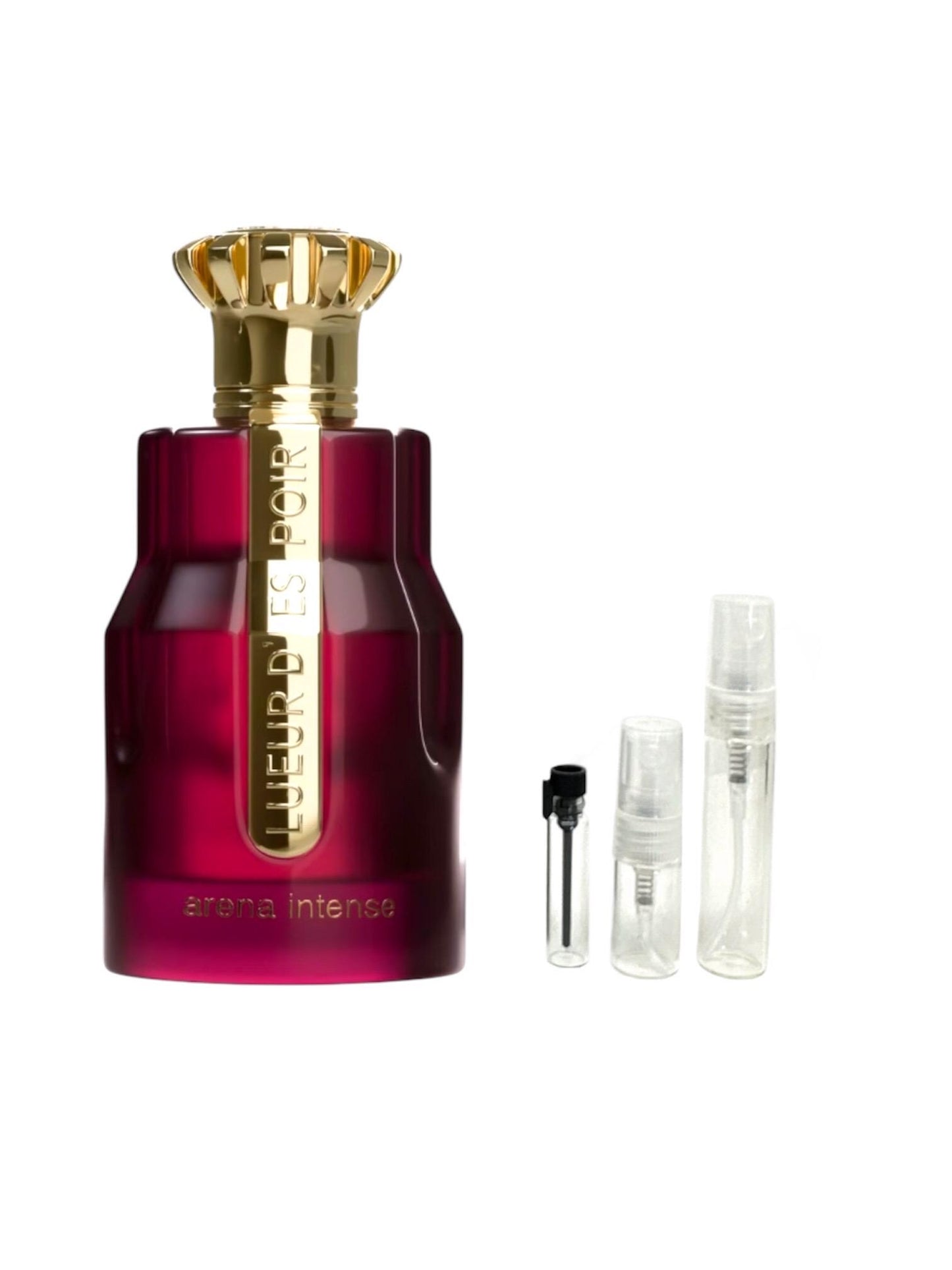 Lueur D'Espoir Arena Intense Perfume Sample: Arabian Eau De Parfum Decant Paris Corner