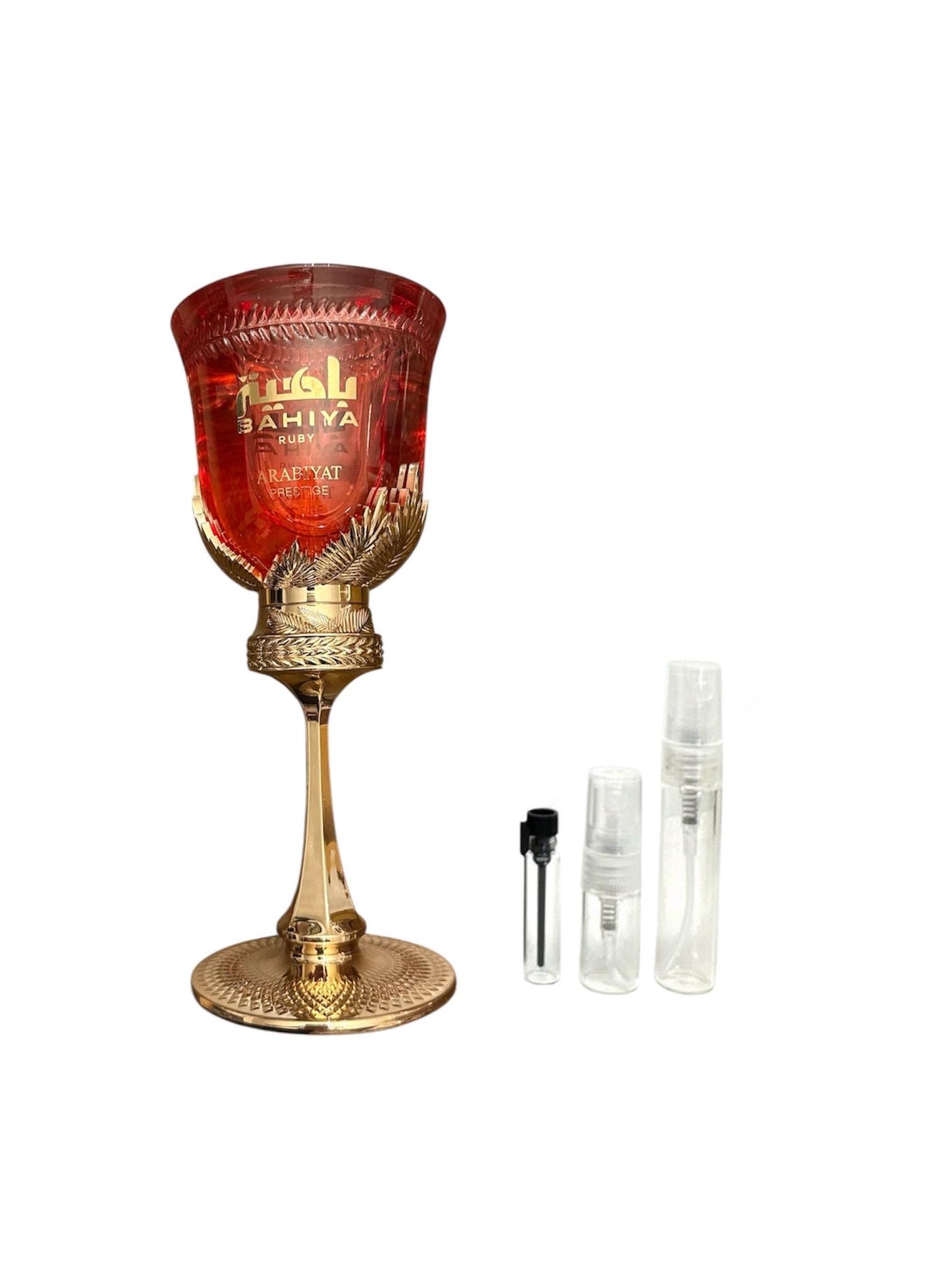 Bahiya Ruby Perfume Sample: Arabiyat Prestige Unisex Floral Fruity Gourmand